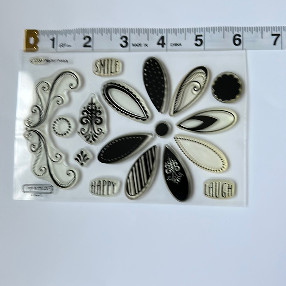 Playful Petals C1288 stamps - Picture 1 of 6